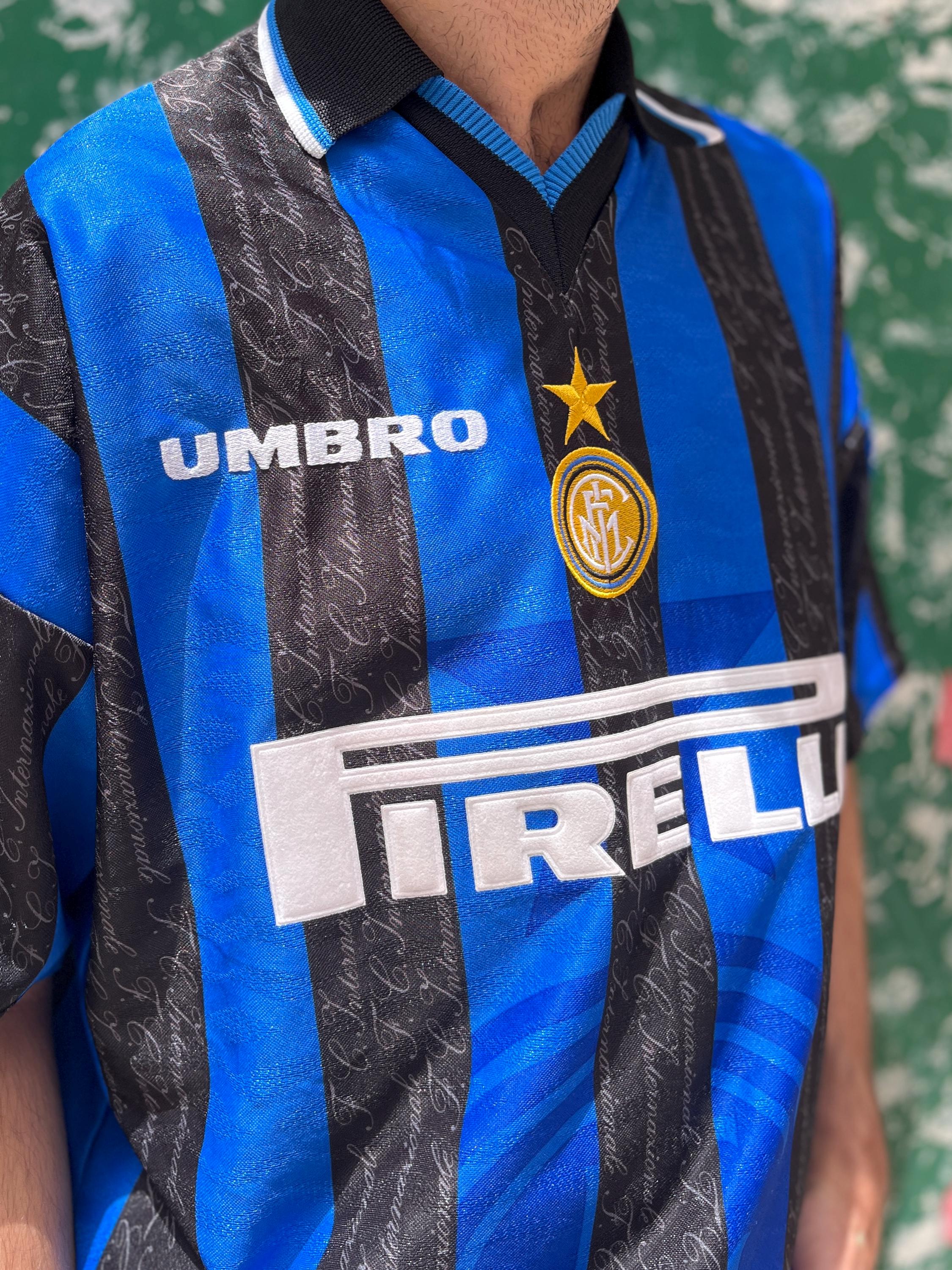 Umbro Inter Home Shirt 1997 98 Vintage - Etsy