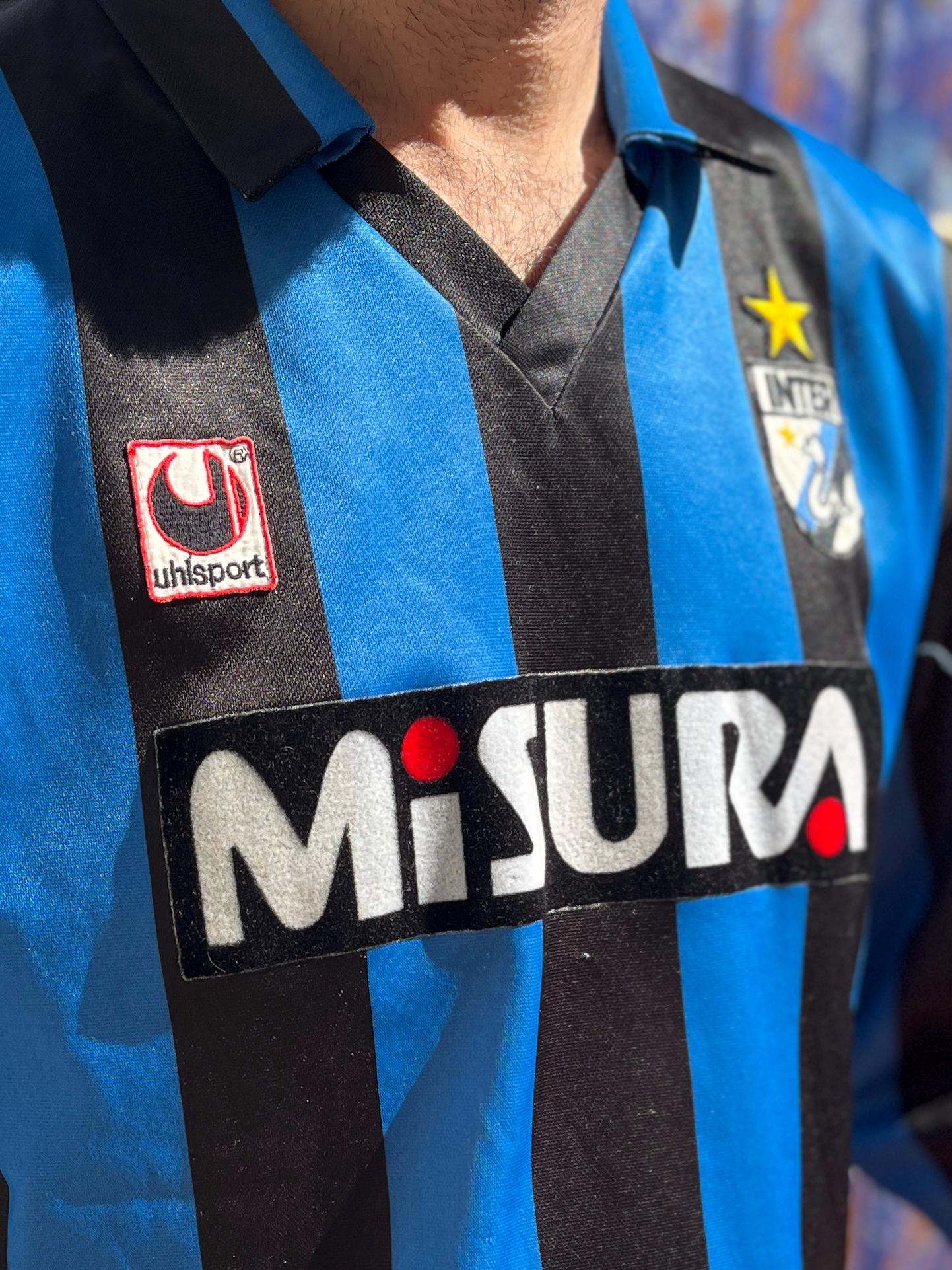 Uhlsport Inter N3 1988/1989 Vintage Home Shirt - Etsy Israel
