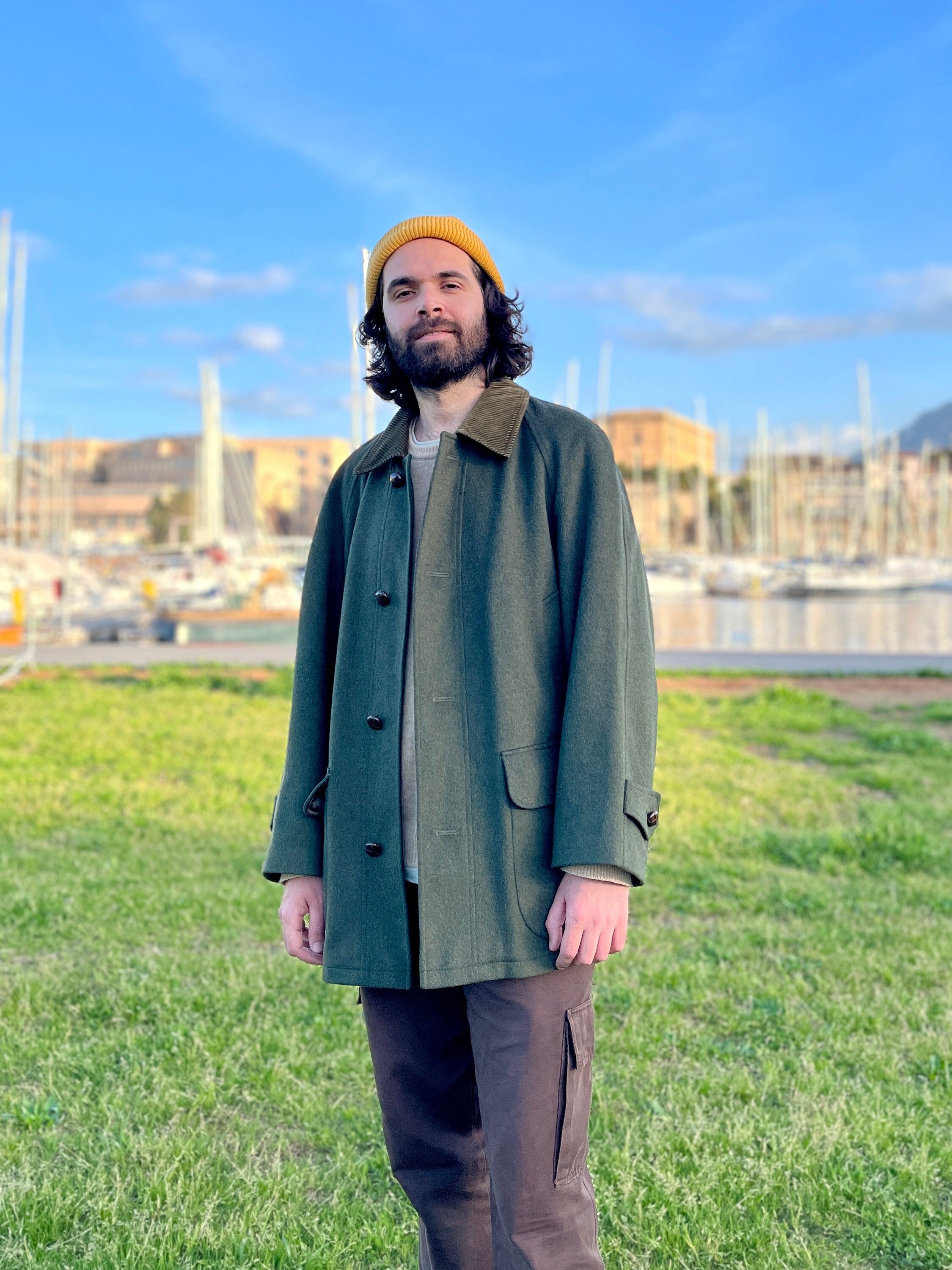 Vintage Loden Coat - Caban - Made in Austria - Tyrolean