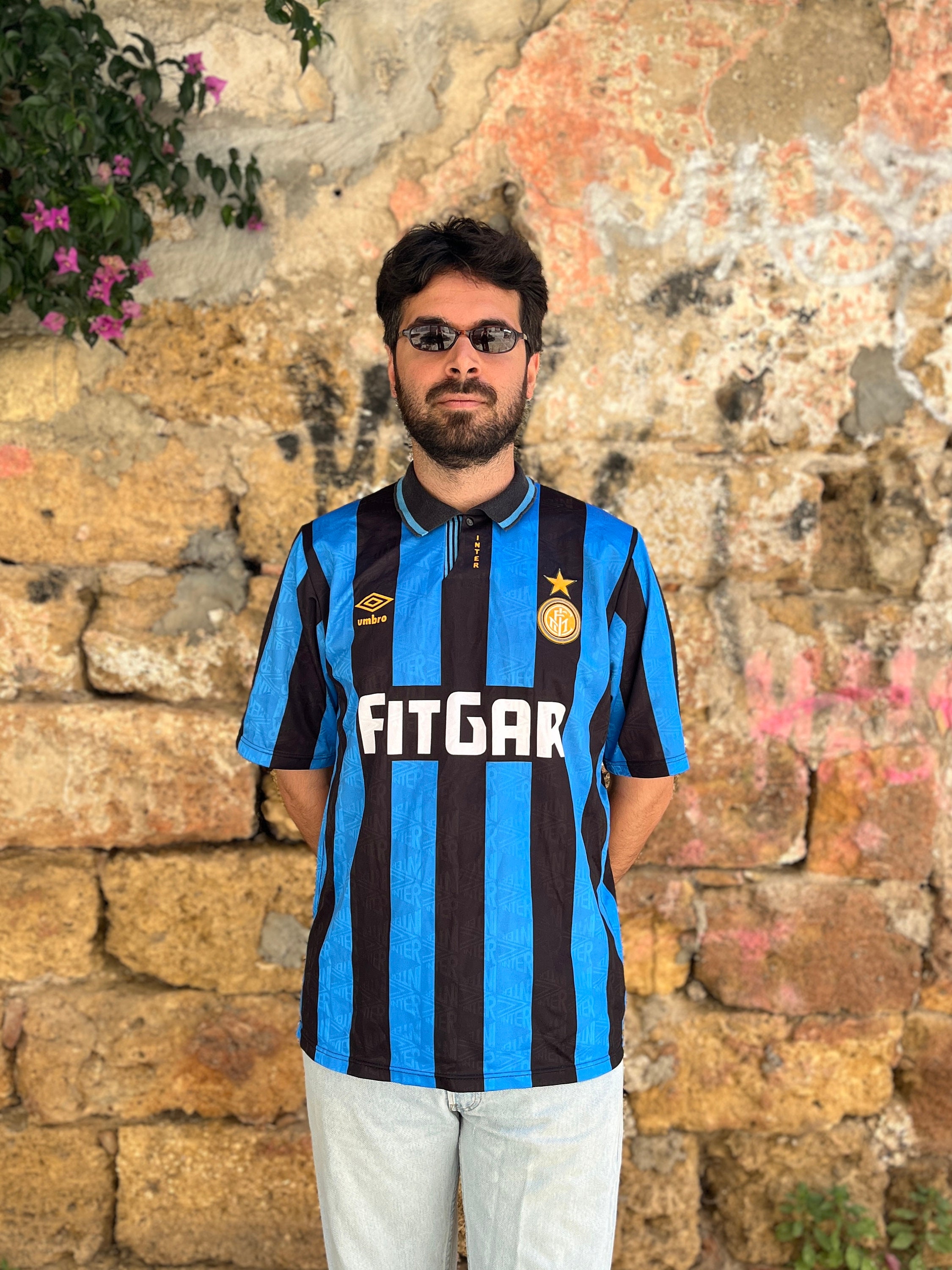 Inter Umbro Fitgar Home Shirt 1991/1992 Vintage - Etsy