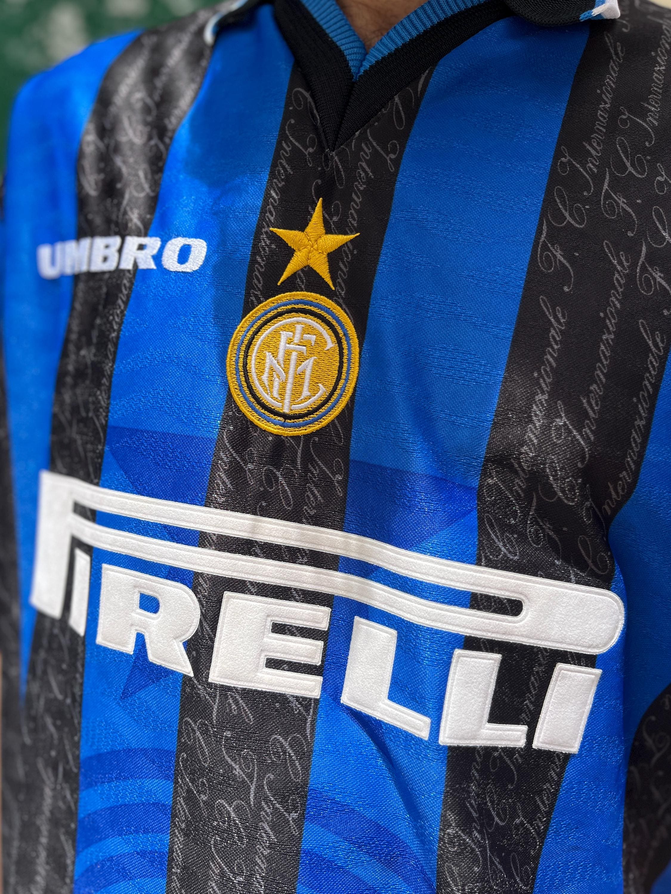 Umbro Inter Home Shirt 1997 98 Vintage - Etsy