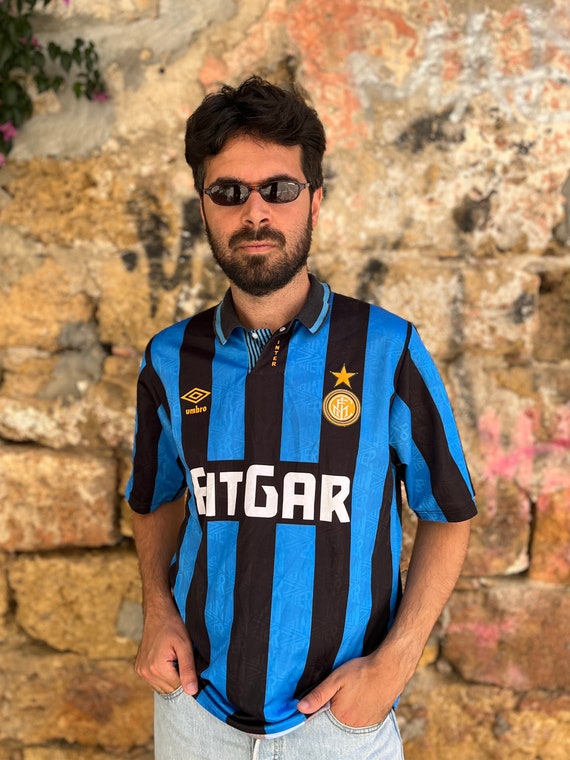 Inter Umbro Fitgar Home Shirt 1991/1992 Vintage - Etsy