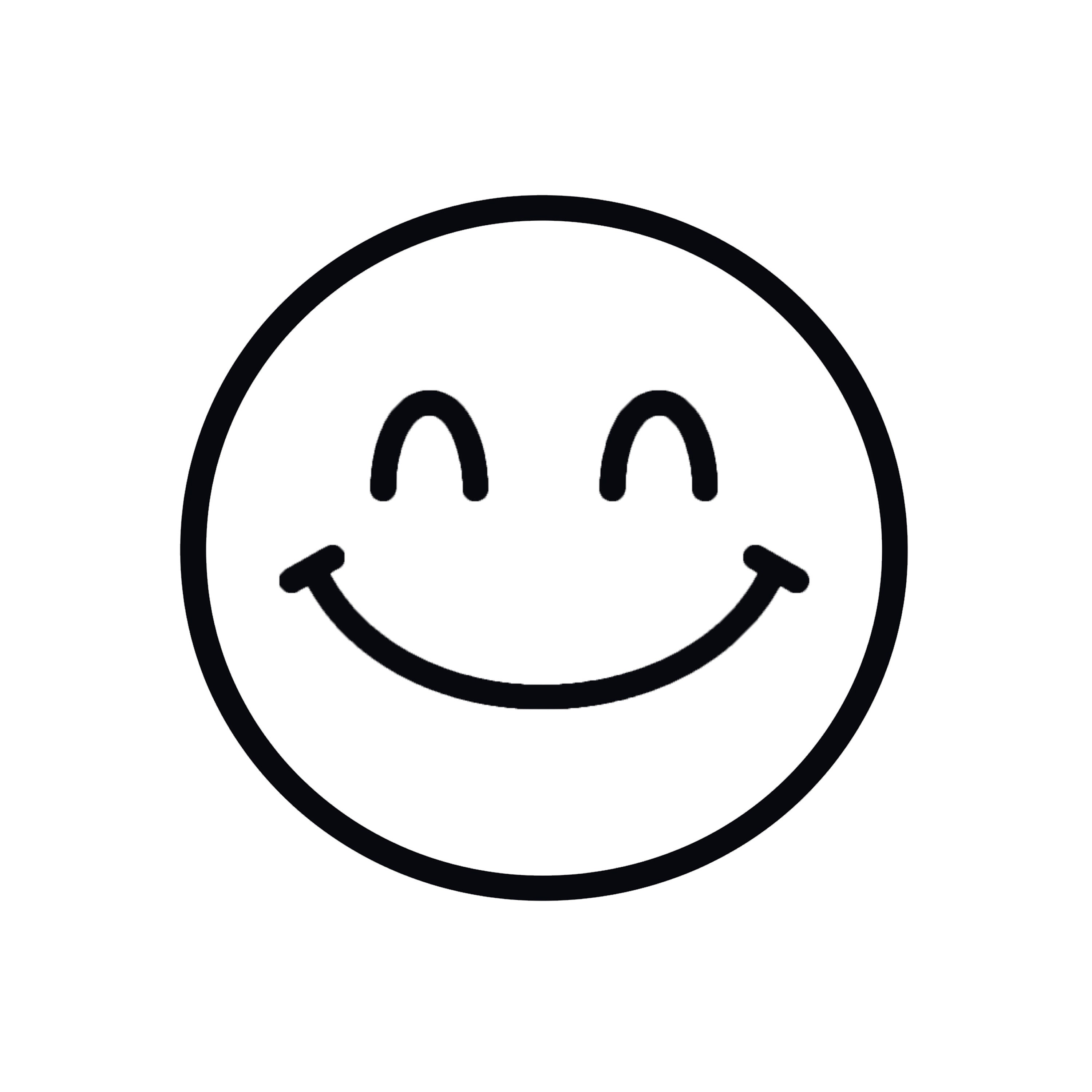 Happy Smiley SVG File Instant Download, Smiley Face Svg, Digital ...