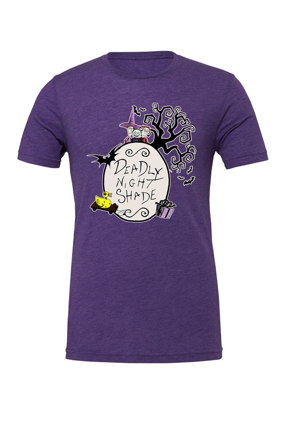 Deadly Nightshade Tattoo Shirt | Nightmare Before Christmas Tattoo | Boogie Boys