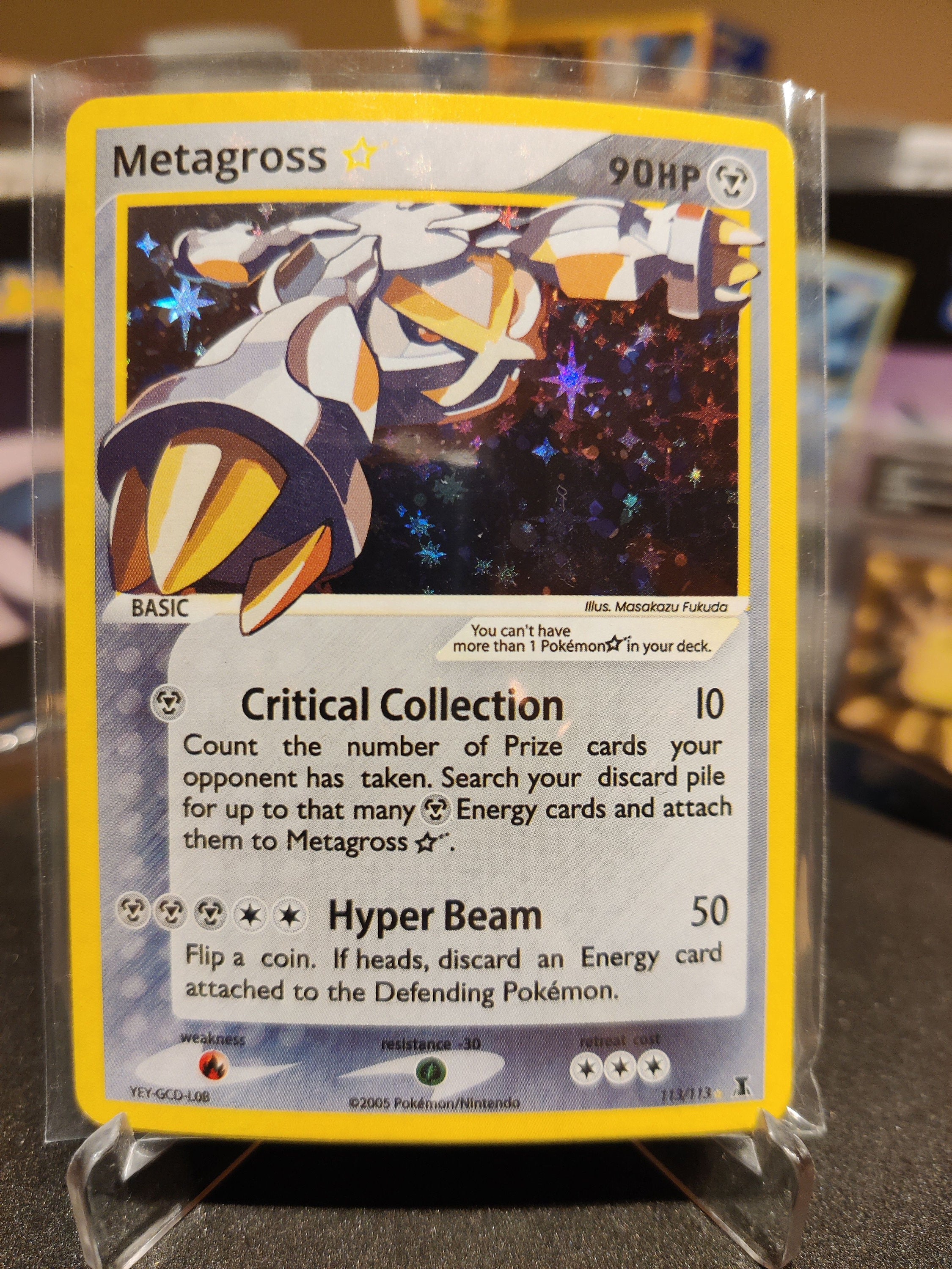 メタグロスゴールドスター 英語版Metagross gold star