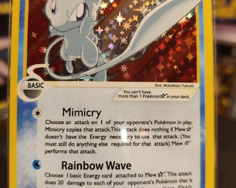 Mew Star star foil Proxy