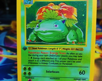 ポケモンカード 1stエディション シャドウレス ホログラフィックカード