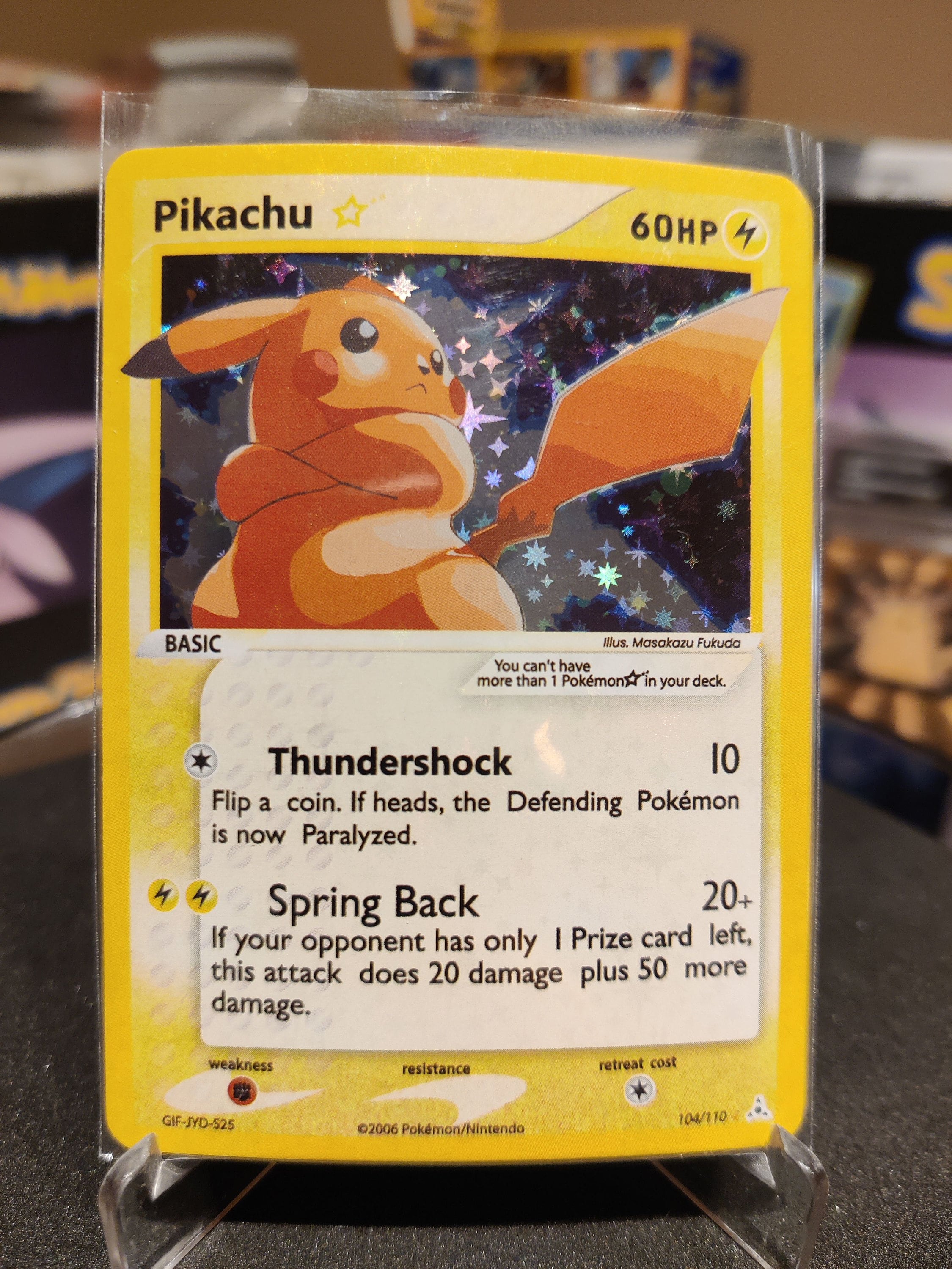 ピカチュウ☆【P】{001/002} 色違い プロモ pikachu star ピカチュウ☆【P】{001/002} 色違い プロモ pikachu star - メルカリ