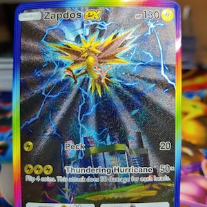 Textured TCG Pocket Zapdos EX