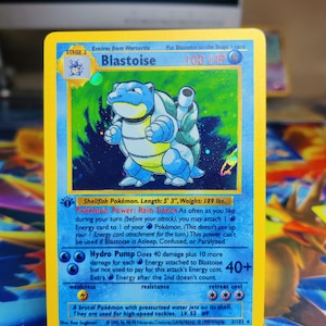 ポケモンカードゲーム Blastoise 2/102 Base Set Pokemon TCG Original 1999 POKEMON Base Set Blastoise 2/102 Holo