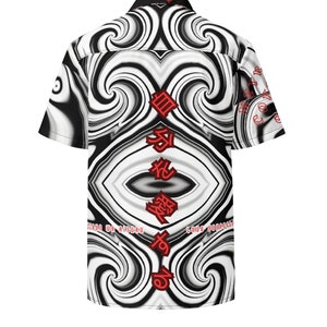 Metro Coffin Gear Love Yourself button shirt Breathable and moisture-wicking material Regular fit