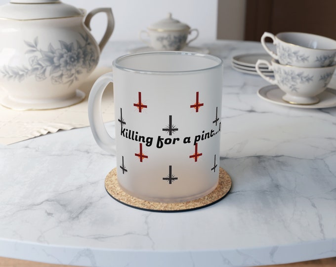 Frosted Glass Mug