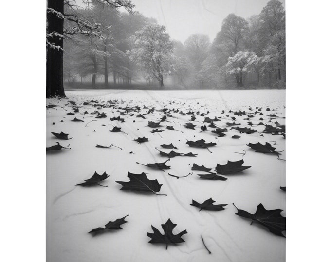 Throw blanket of a white snow