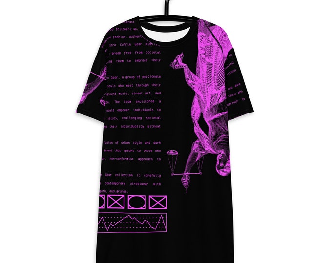 T-shirt dress Metro Coffin Gear