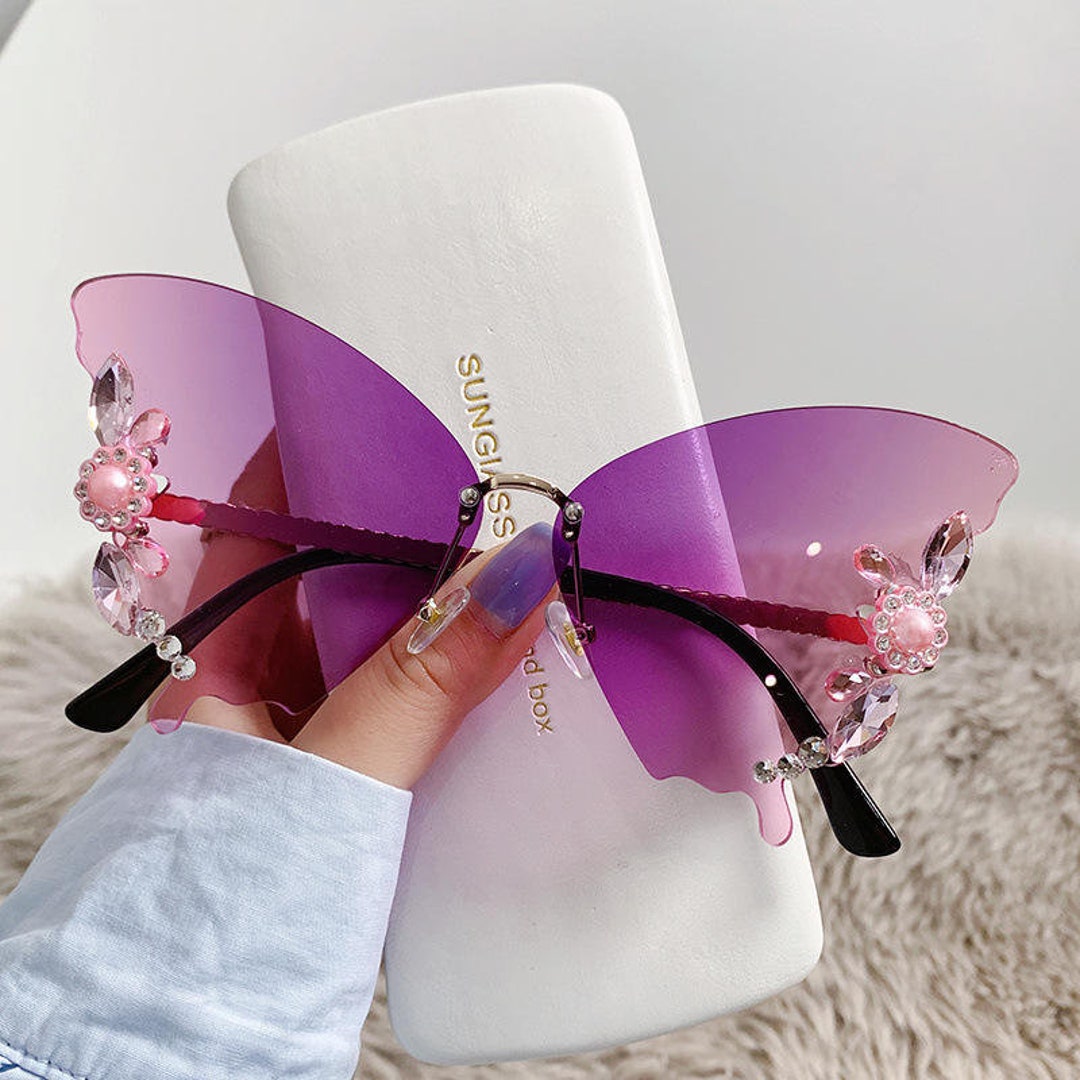 Buy Butterfly Dreams Glasses a Captivating Blend of Whimsy Online in ...