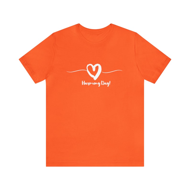 Harmony Day Unisex Cotton T-Shirt, Multicultural Unity Design image 5