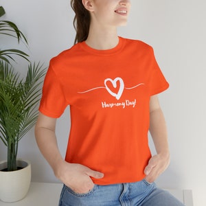 Harmony Day Unisex Cotton T-Shirt, Multicultural Unity Design image 10