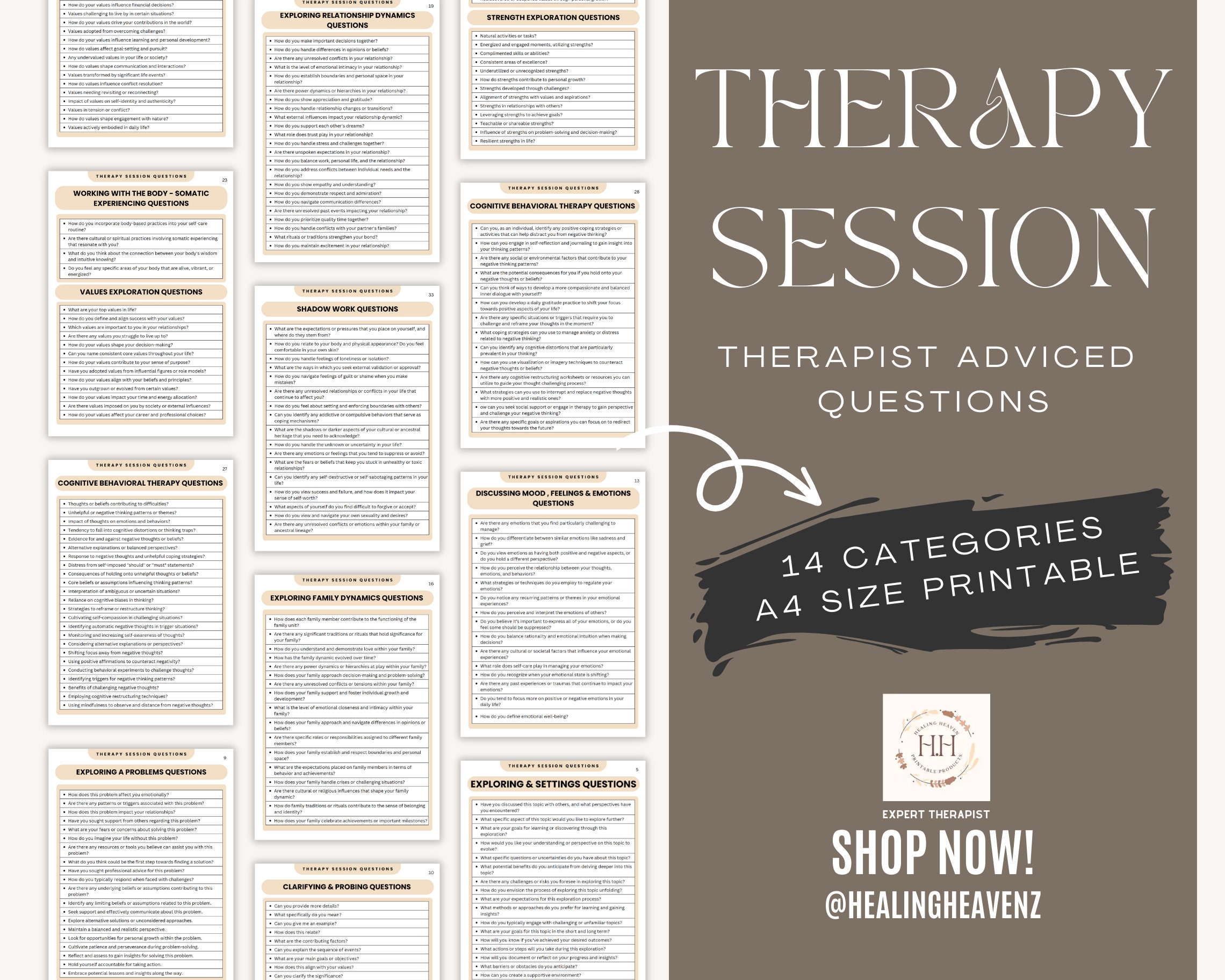 Therapy Session Questions Counseling Questions Open Ended Etsy therapy-session-questions-counseling-questions-open-ended-etsy