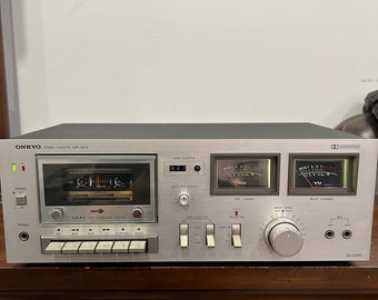 Onkyo vintage cassettes deck