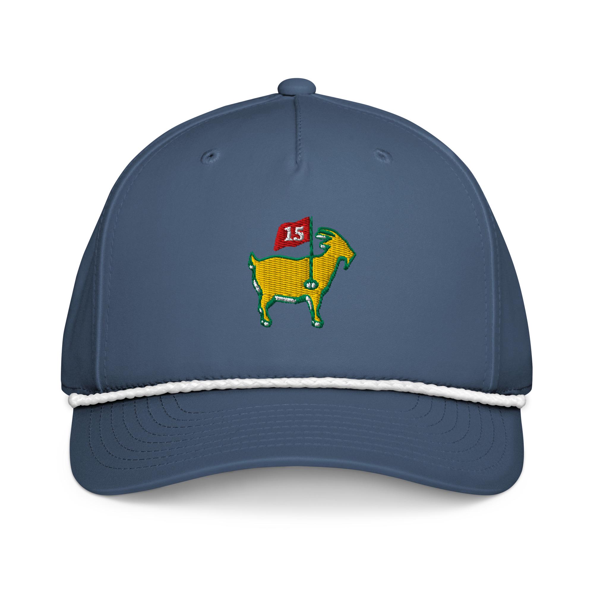 Chapeau de seau vintage Augusta National Masters OS blanc vert ruban