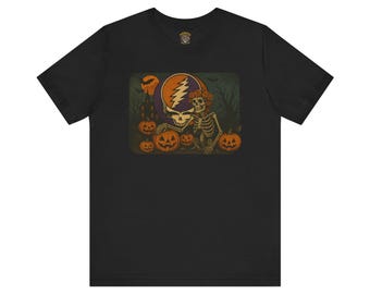 Grateful Dead Halloween Graphic Tee, Vintage Unisex Band Shirt