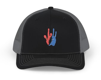 Czapka z daszkiem Jerry'ego Garcii Band Trucker, haftowana czapka typu snapback