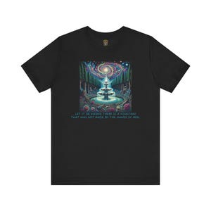 Camiseta com estampa da letra da música "Let It Be Known" do Grateful Dead | Camiseta da banda Dead & Company