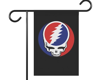 Grateful Dead Stealie Flaga domu i ogrodu