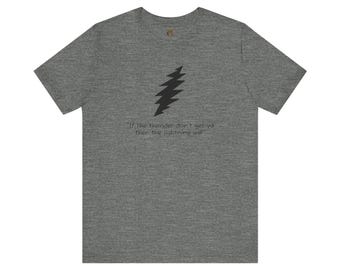 Koszulka Grateful Dead 13 Point Bolt, koszulka unisex, koszulka Dead and Company, koszulka Sphere 2025, odzież na festiwale muzyczne, koszulka koncertowa