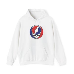 Grateful Dead Stealie Hoodie, Unisex Heavy Blend Sweatshirt, Dead and Company, Multiple Colors, Deadhead Gift