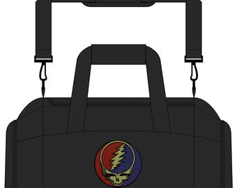Bolsa de gimnasio Stealie de Grateful Dead, bolsa de lona Dead & Company / equipo de viaje para fans de Grateful Dead