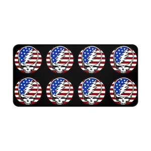 Patriotic Stealie Desk Mat