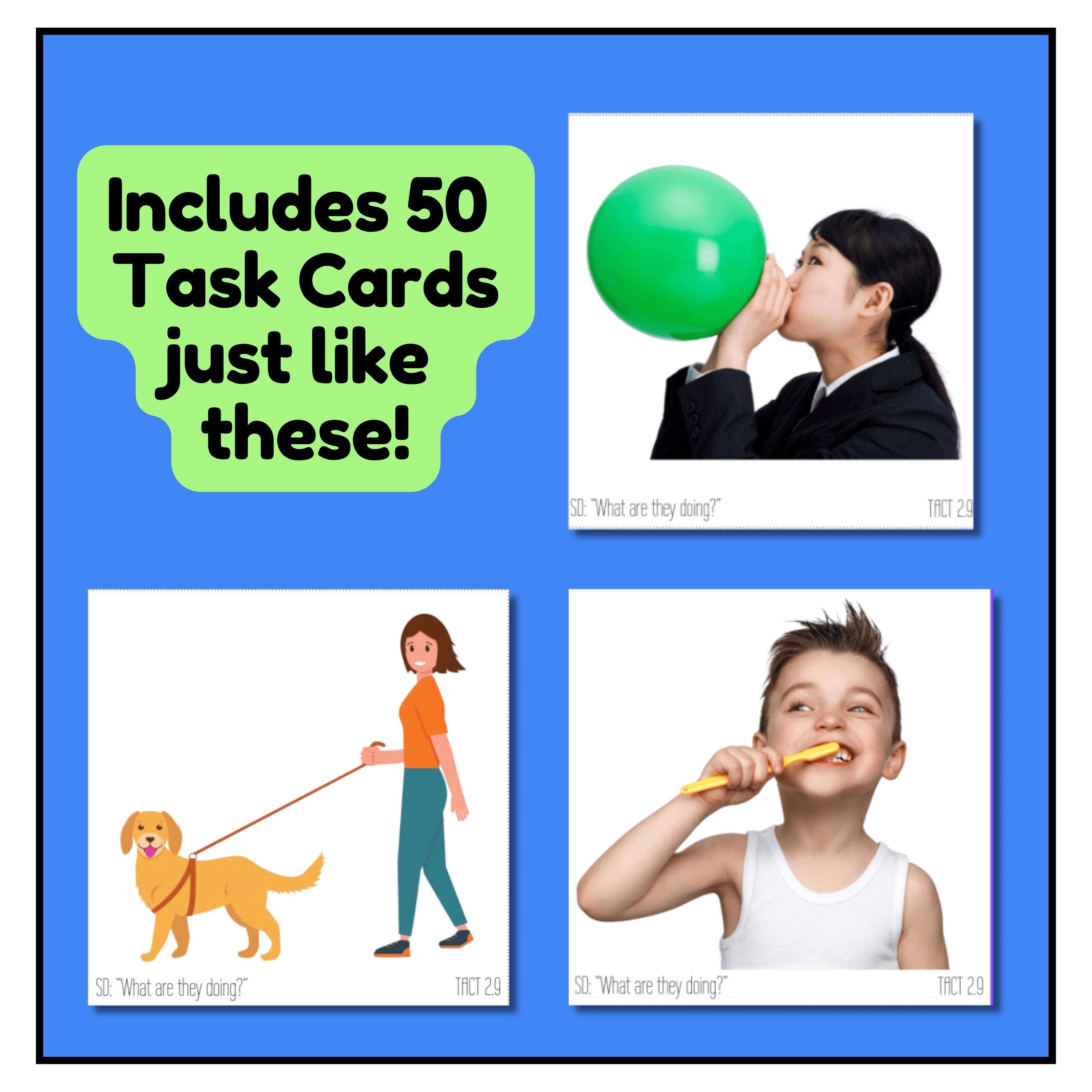 VB-MAPP Tact Level 2.9 Task Cards - Etsy