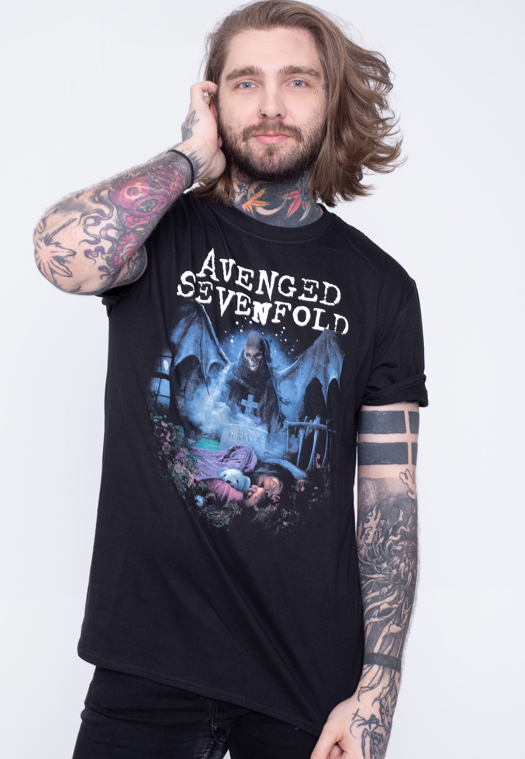 Afterlife Vintage Avenged Sevenfold Shirt cLASSIC bLACK uNISEX s-5xl pe438