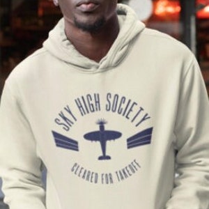 Sky High Society - FlyParel Pilot Hoodie