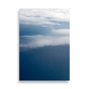 OCÉANO AZUL PROFUNDO | Póster fotográfico de alta gama, impresión fotográfica de paisajes, arte natural moderno, decoración para el hogar y la oficina, regalo para viajeros.