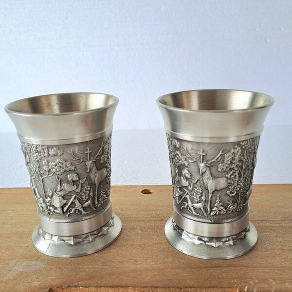 Metal German Wine Goblets Etsy