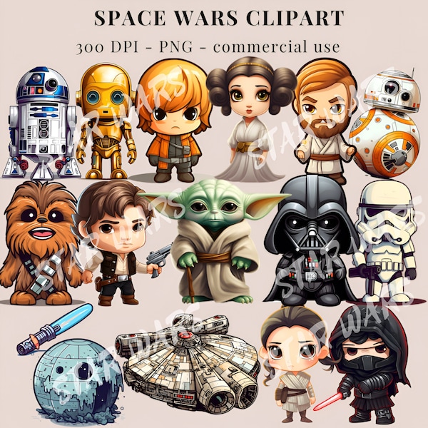 Space Wars - 300DPI 4Kx4K PNG High Quality - Instant download for commercial use