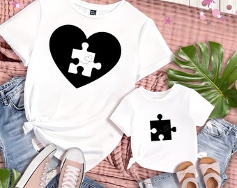 Baby matching puzzle Infant Fine Jersey Tee
