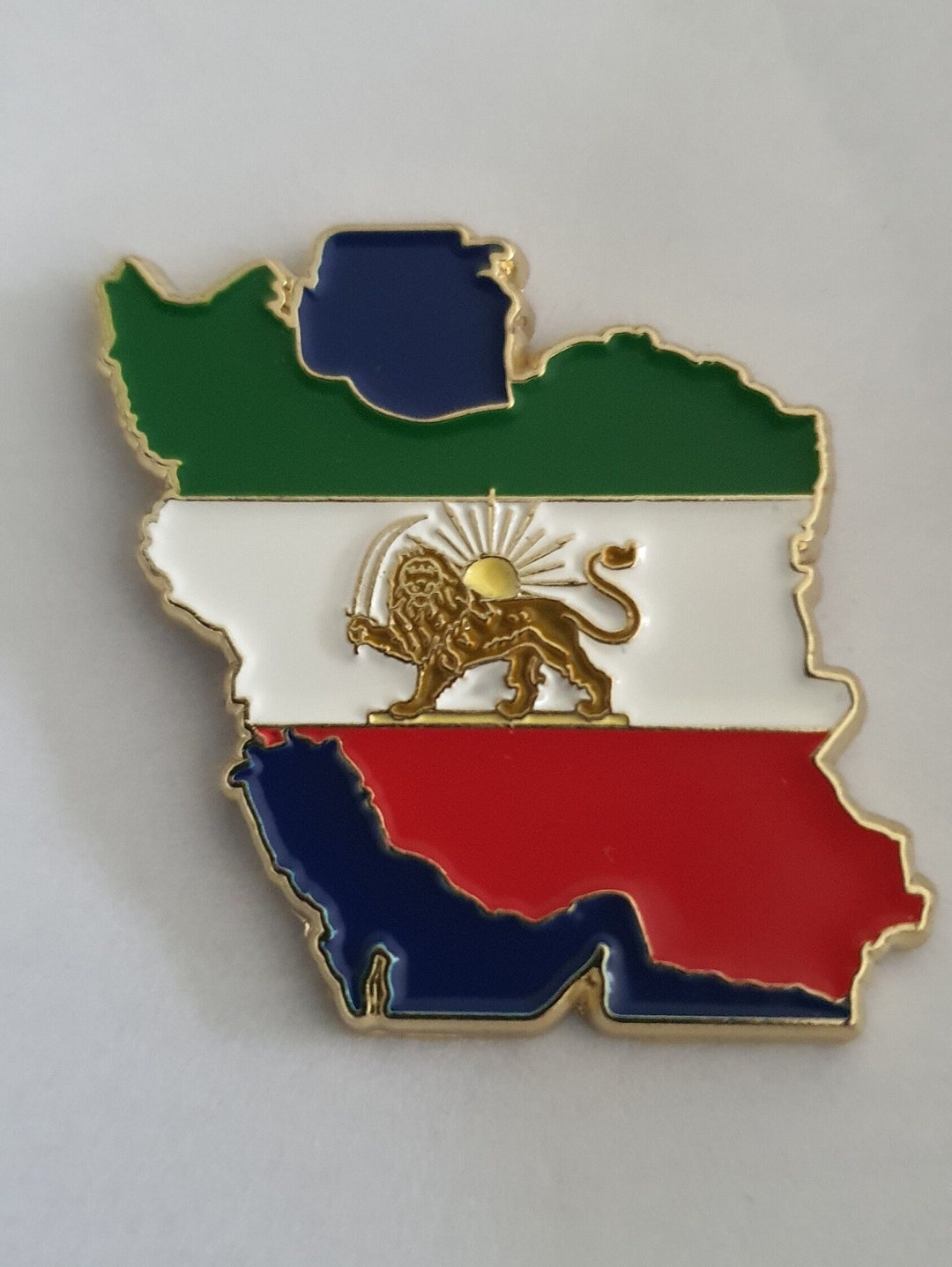 Flaggenfritze Stockflagge Iran Shahzeit – 60x90 Cm, Wetterfest Mit Holzstab