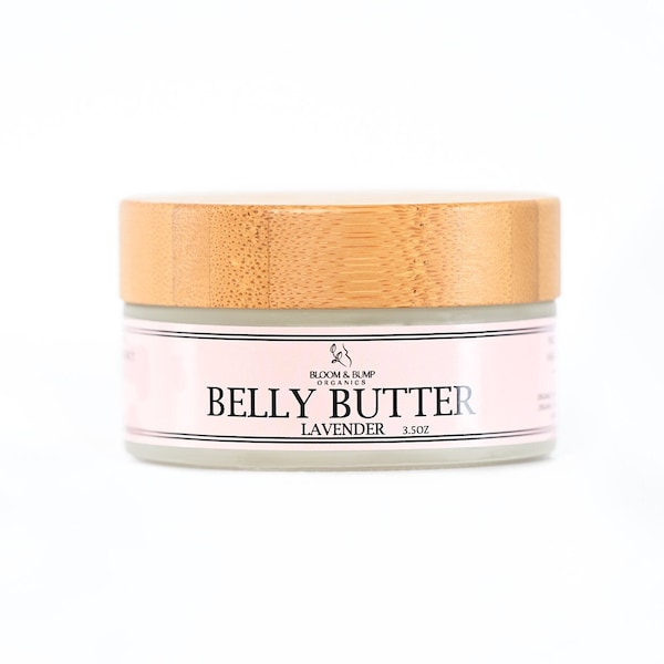 Organic All-Natural Safe Belly Butter | Stretch Mark Prevention Cream | Pregnancy Gift | Safe Maternity Skincare | New Mother | Eco-friendly