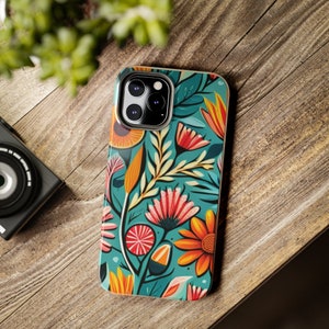 Boho wildflower phone case, phone case, flower phone case, phone case iphone, wildflower phone case, Tough Phone Cases, Iphone case
