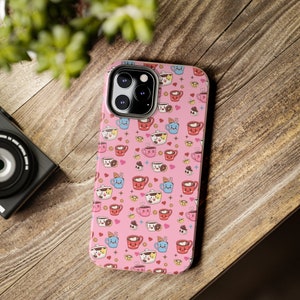 Phone case kawaii, kawaii phone case, kawaii iphone case, cute kawaii case, christmas gift, iphone case, cell phone case, cute phone case