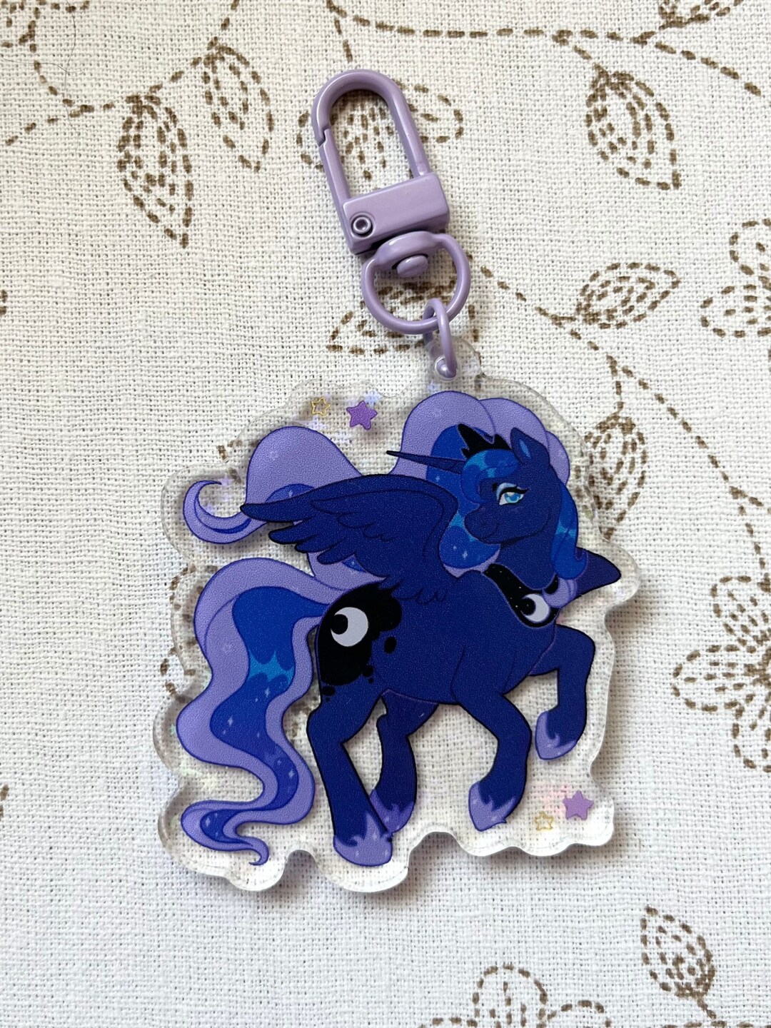 MLP Princess Luna Keychain Etsy