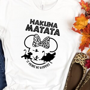 Disney Animal Kingdom Shirts,Hakuna Matata Shirt,Family Matching Shirts,Lion King shirt,Dad Disney Shirt,Animal Kingdom Minnie Mickey Shirts