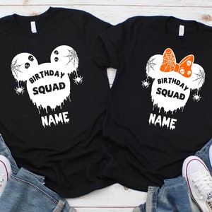 Disney Halloween Shirt,Disney Shirt,Personalized Halloween Matching Shirts,Disney Halloween Birthday Shirt,Disney Trip Shirts,Disneyland Tee