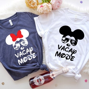 Vacay Mode Disney Shirt, Disney Vacation Mode, Disney Shirts, Disney Squad Shirt, Disney Kids Gift, Disney Trip shirts, Disney Family Shirt