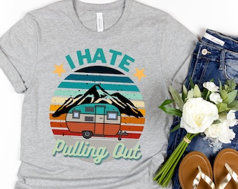 Retro Camping Tee, Funny Camper Shirt, Adventure Lover Gift