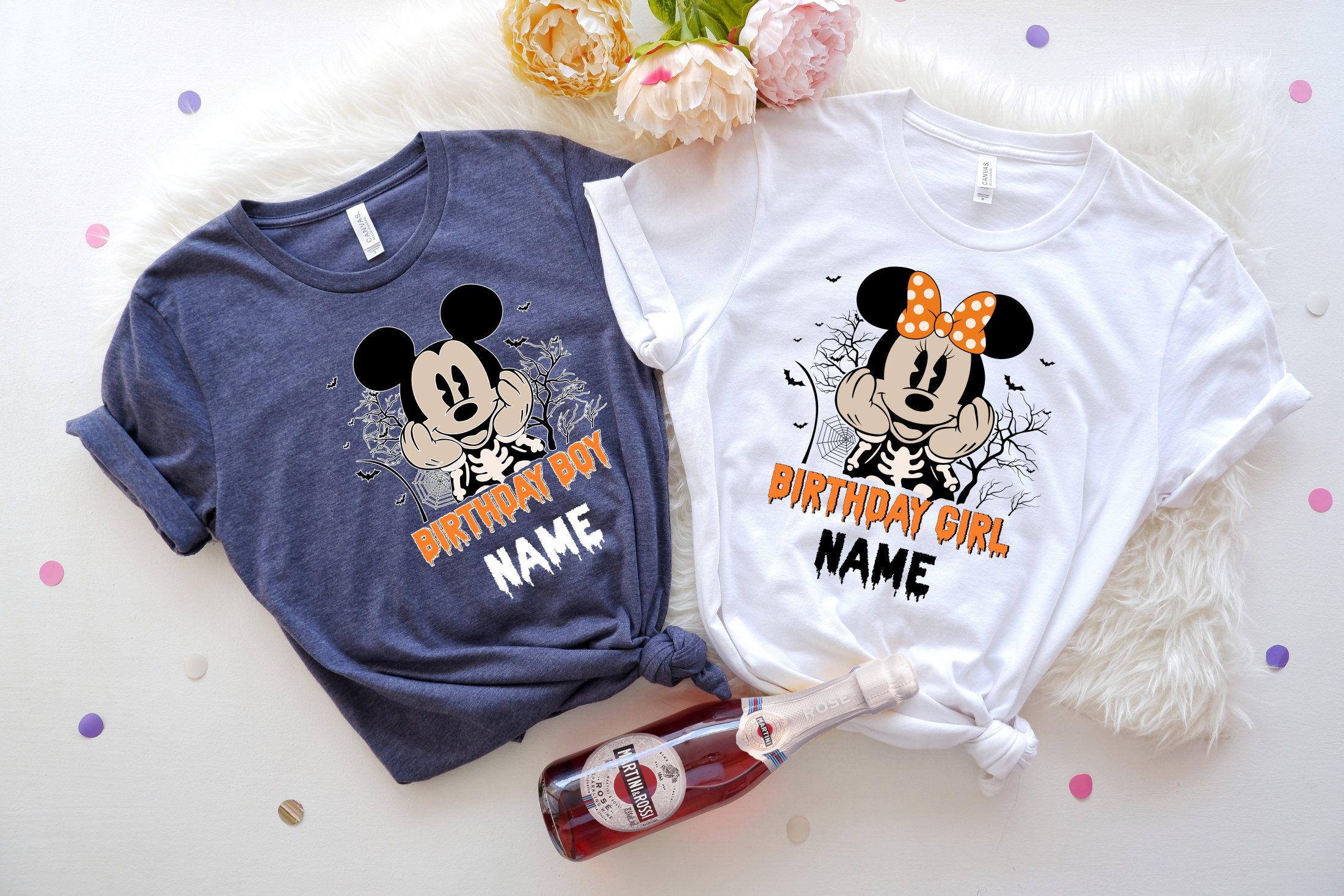 Discover Custom Disney Halloween Family Birthday Shirt, Personalized Disney Halloween Shirt, Disney Family Vacation Shirt, Disneyland Tee, Mickey Tee