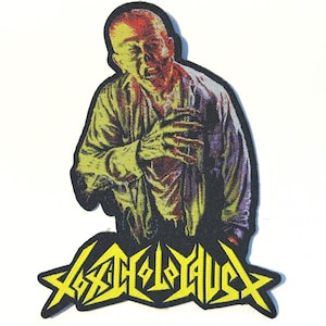 2020 Toxic Holocaust - Hell On Earth Laserskuren vävd formlapp Officiellt licensierad Ny lång SLUTSÅLD Direkt